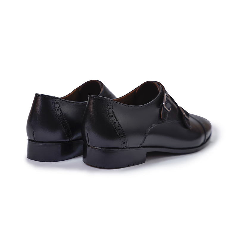 Double Monkstrap - Black